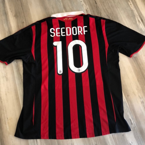 adidas Other - Seedorf #10 AC Milan Home Jersey